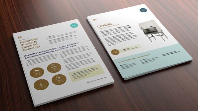 health pro collateral mockup