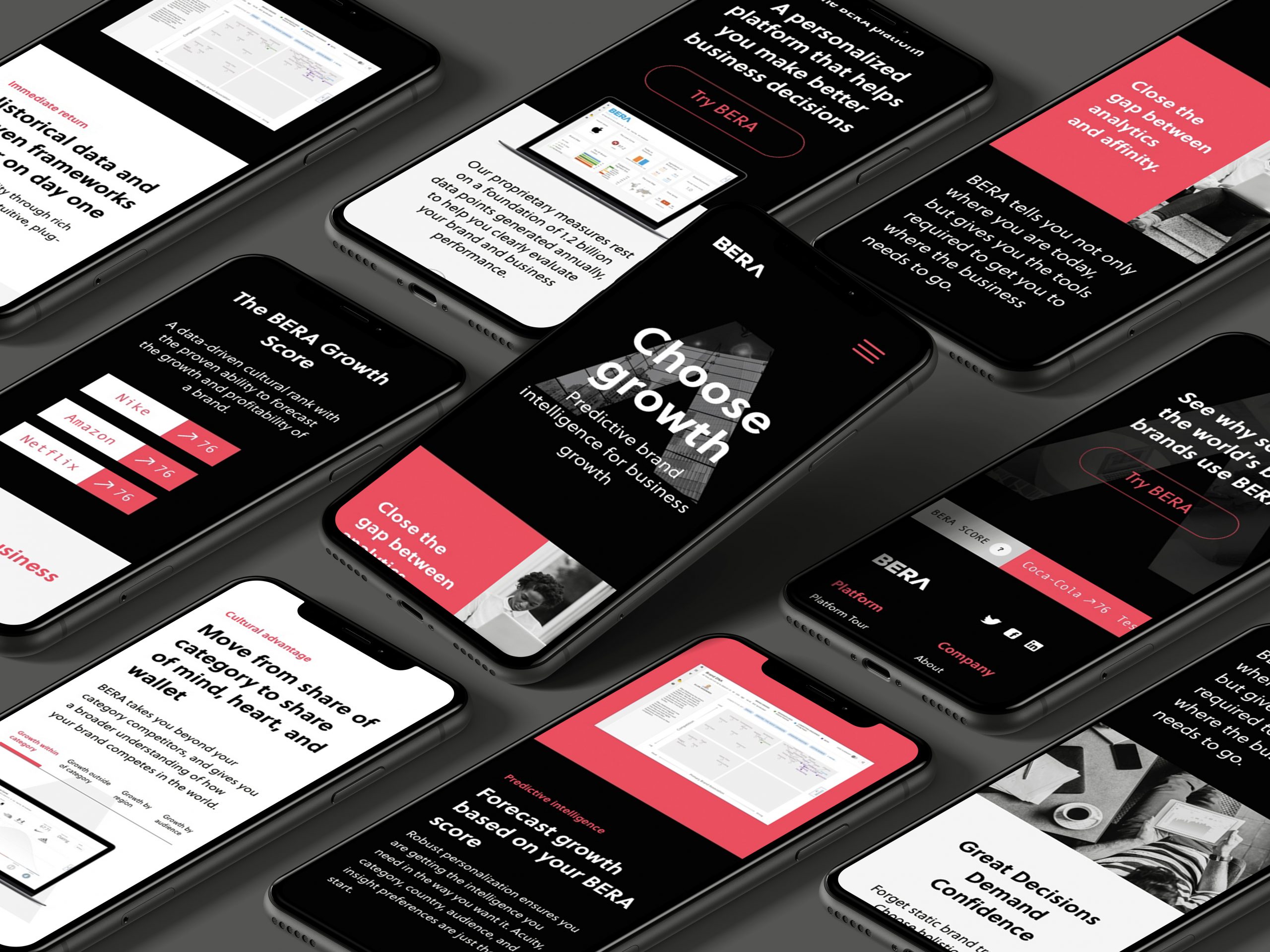 BERA Mobile website