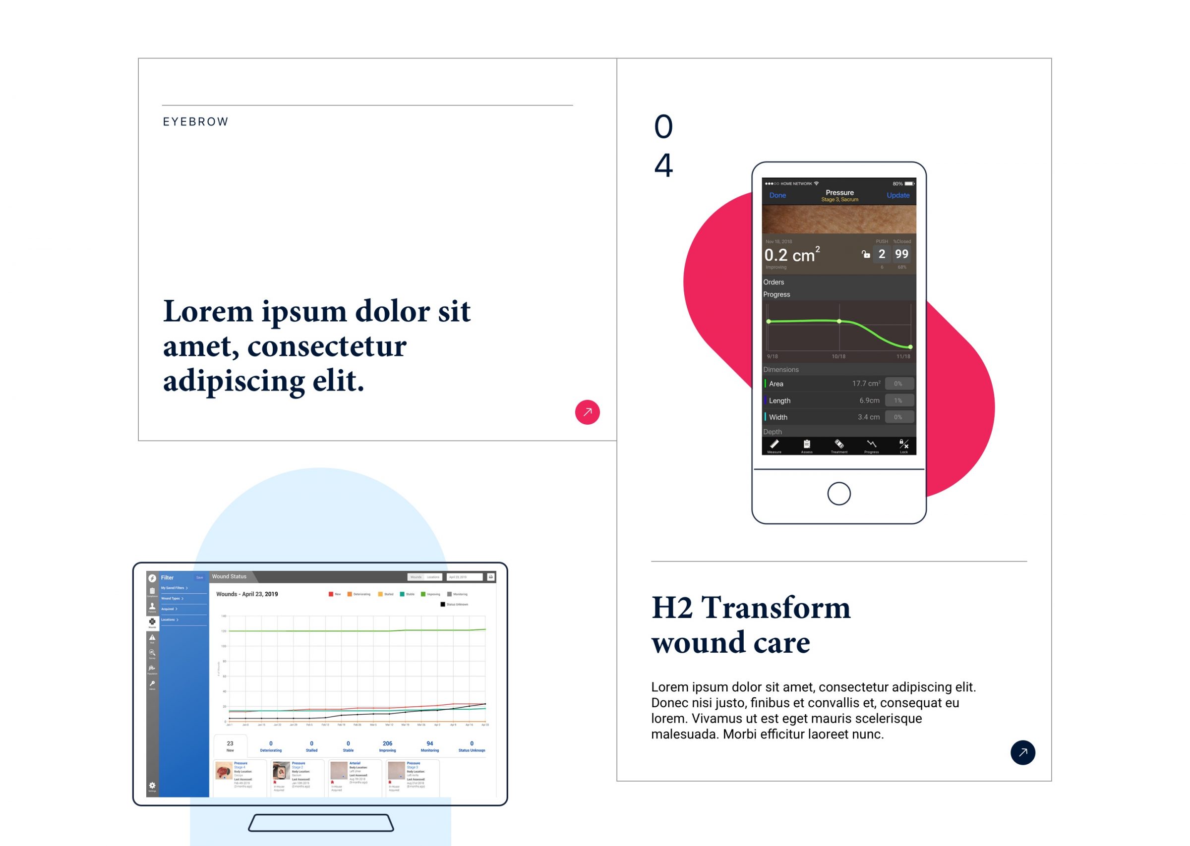 Swift Medical Visual Design Exploration