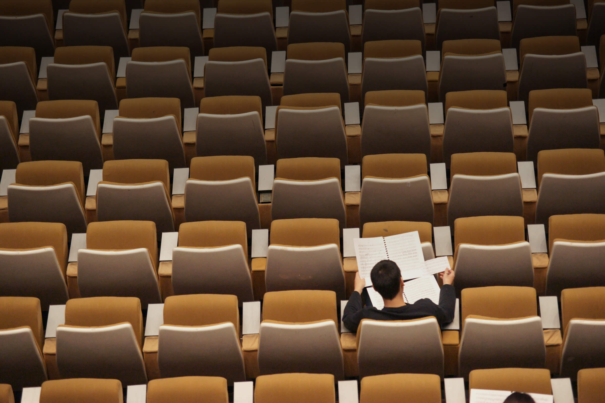 Empty lecture hall
