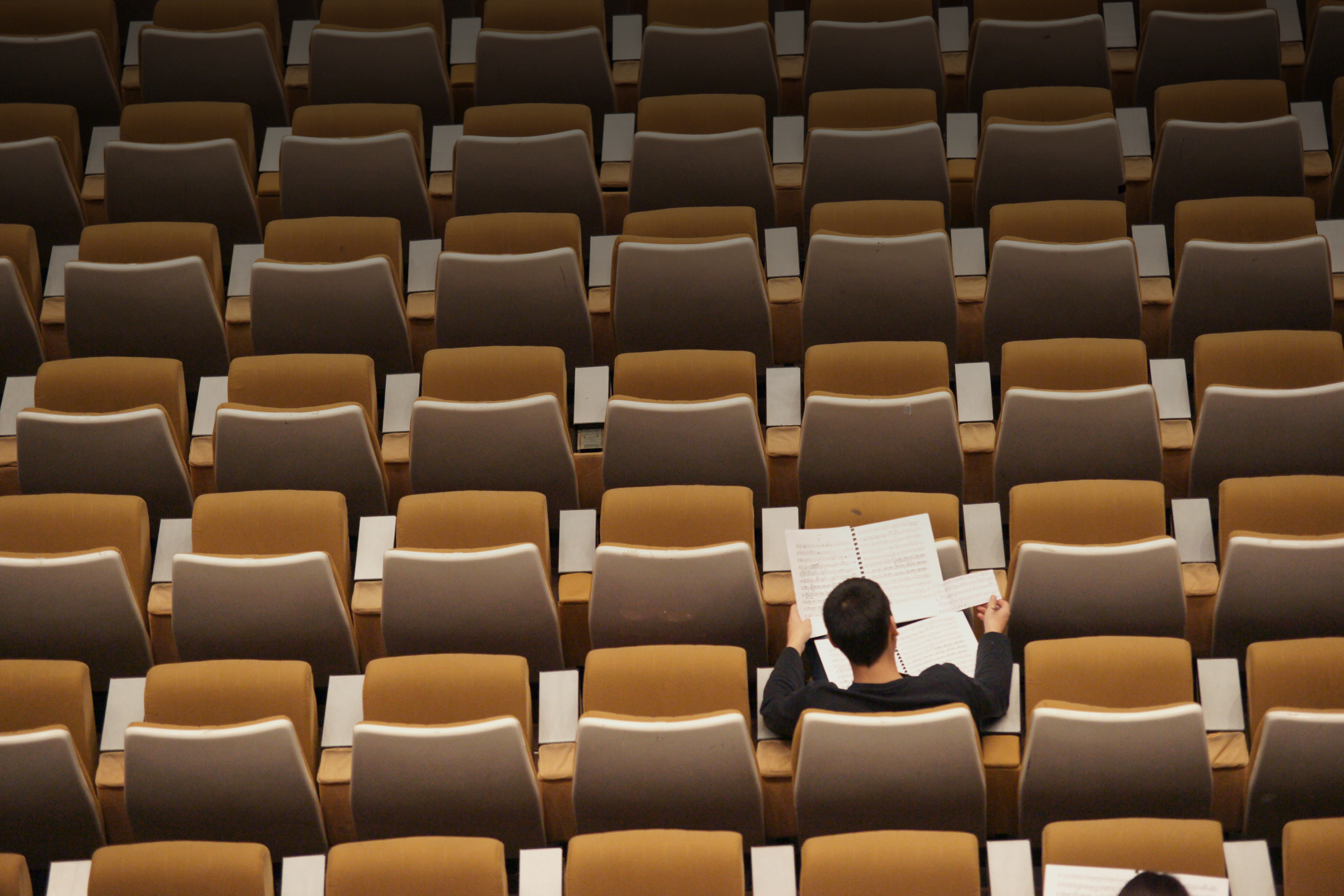 Empty lecture hall
